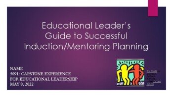 Preview of Educational Leader's Guide to Successful Induction/Mentoring Planning