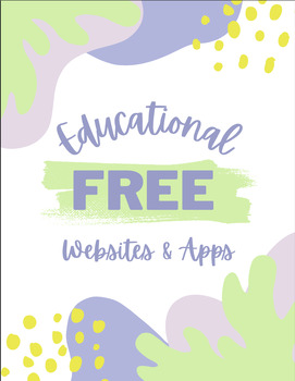 Preview of Educational Math Websites & Apps List