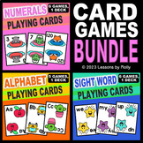 Educational Playing Cards Bundle | Alphabet | Numerals 0-1