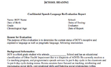 Educational Speech-Language Re-evaluation using The Listen