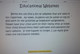 Educational Websites for Parents - Handout