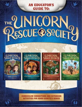 Preview of Educator Guide for The Unicorn Rescue Society series by Adam Gidwitz
