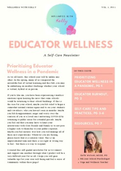 Preview of Educator Wellness