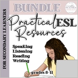 Practical ESL Resources Bundle (Speaking, Reading, Writing)