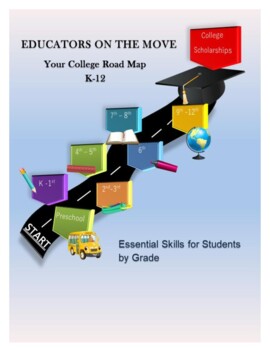 Preview of Educators On The Move: College Road Map K-12,  Essentials Skills by Grade