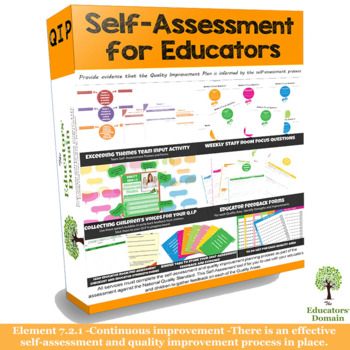 Preview of Educators Self-Assessment Set