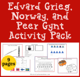 Edvard Grieg and Peer Gynt Music Lesson Composer Study wor