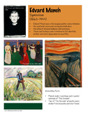 Edvard Munch Artist Poster