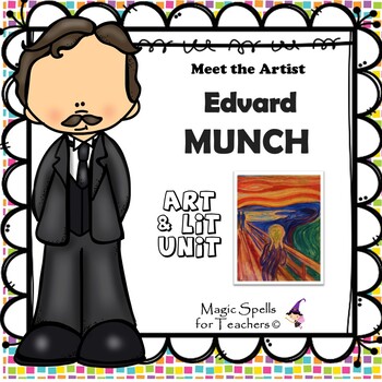 Preview of Edvard Munch Activities - Famous Artist Biography Art Unit -Great for Halloween