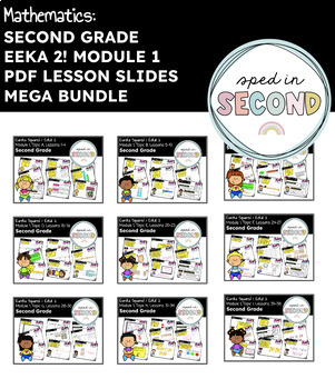 Preview of Eeka 2!/ 2nd Grade, MODULE 1, PDF Lesson Slides (1-38) MEGA BUNDLE