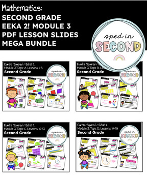 Preview of Eeka 2!/ 2nd Grade, MODULE 3, PDF Lesson Slides (1-19) MEGA BUNDLE