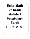 Eeka Em Math 2nd Grade Module 1 Vocabulary Cards