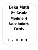 Eeka Em Math 2nd Grade Module 4 Vocabulary Cards