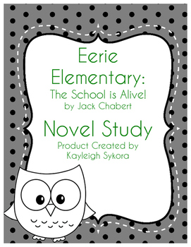Preview of Eerie Elementary by Jack Chabert - Chapter Questions