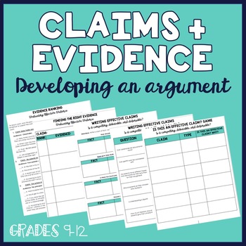 week 1 assignment evidence claims and study types quizlet