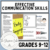 Effective Communication Skills Bundle for Grades 9-12 and 