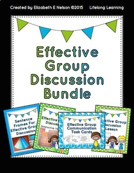 Preview of Effective Group Discussion Bundle