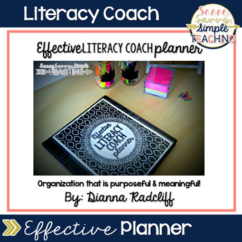 Preview of Effective Literacy Coach Planner