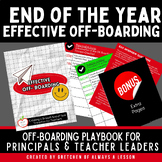 End of the Year: Off-Boarding Resource for Principals & In