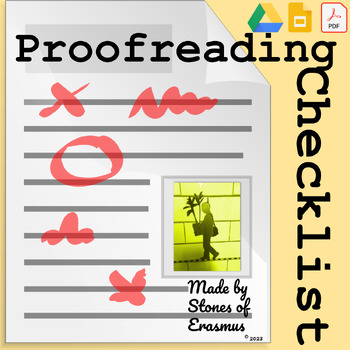 Preview of Effective Proofreading Checklist & Standard Marks Guide for Grades 8-10 Toolbox