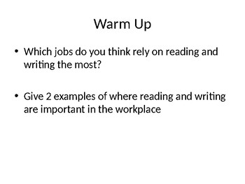 assignment on effective reading