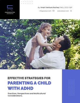 Preview of Effective Strategies for parenting a Child with ADHD, e-booklet