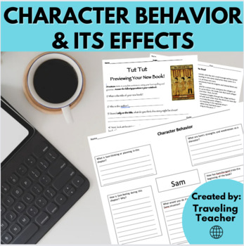 Preview of Effects of Character Behavior - ELA Test Prep, Reading & Writing Skills