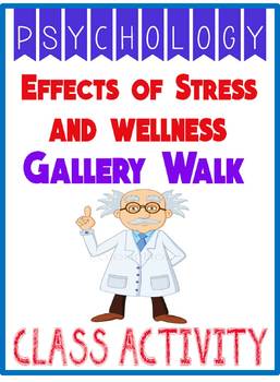 Preview of Psychology Effects of Stress & Wellness Gallery Walk  & Group Project Rubric