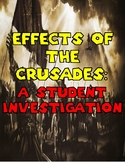 Effects of the Crusades: Student Investigation