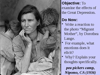 great depression images powerpoint