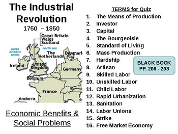Preview of The Industrial Revolution LESSON BUNDLE: Effects of Industrialization