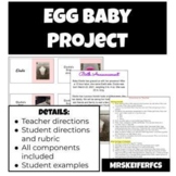 Egg Baby Project | Child Development or Health | FCS