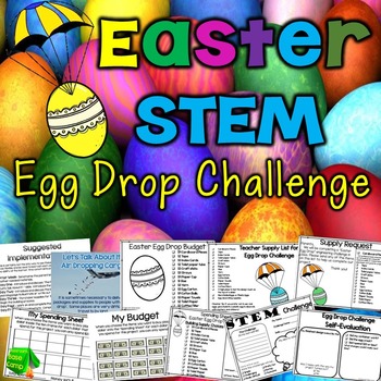 Preview of Egg Drop Challenge STEM