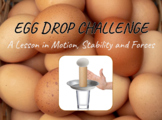 Egg Drop Challenge: Forces and Motion BUNDLE - MS Word & P