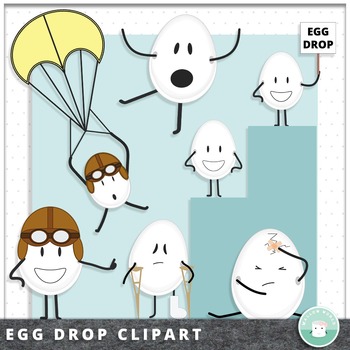 Preview of Egg Drop Clipart