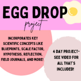 Egg Drop- Complete Project with Field Journal!