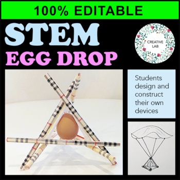 Egg Drop Contest - 100% Editable by Creative Lab | TpT