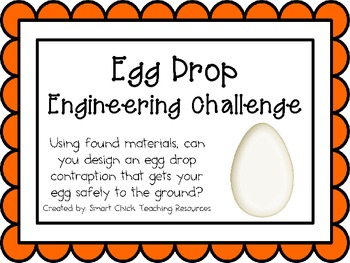 Preview of Egg Drop: Engineering Challenge Project ~ Great STEM Activity!