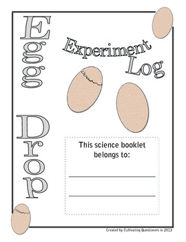 Preview of Egg Drop STEM Challenge: Guided Design Challenge Booklet