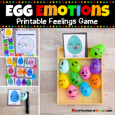 Egg Emotion Faces Printable Feelings Activities (Easter Eg