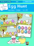 Egg Hunt Number Interactive Book