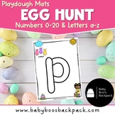 Egg Hunt Playdough Mats | Numbers 0-20 | 10-frames | Easte