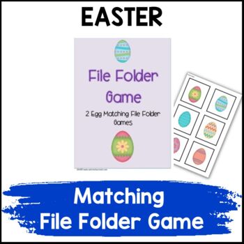 Easter File Folder