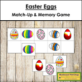 Easter Eggs Match-Up and Memory Game (Visual Discriminatio