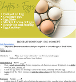 Egg Presentation and Cooking Methods Lab Bundle