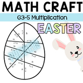 Egg Puzzles | Multiplication Easter Math Craft Activity