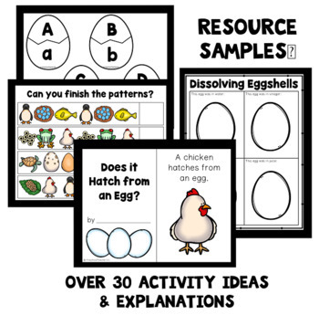 Egg Theme Preschool Lesson Plans by ECEducation101 | TpT