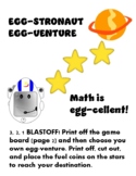 Egg Themed Counting Game, Skip Counting, Astronaut, Space Math