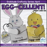 Egg-cellent Craftivity | Gratitude: Craft & Writing Activi