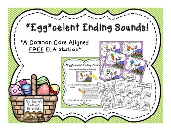 Preview of "Egg"celent Ending Sounds {FREE}